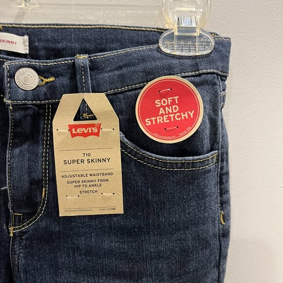 Levi's 710 Super Skinny Girls Jean, Size 14, NWT - Picture 3 of 4